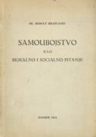 Samoubojstvo kao moralno i socialno pitanje