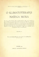 O klimatoterapiji našega mora
