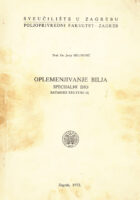 Oplemenjivanje bilja: specijani dio