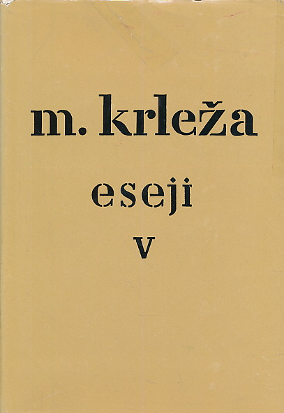 Eseji (knjiga peta)