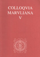 Colloquia Maruliana V