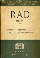 Rad JAZU, knjiga 293