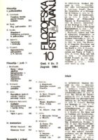 Filozofska istraživanja 3/1984