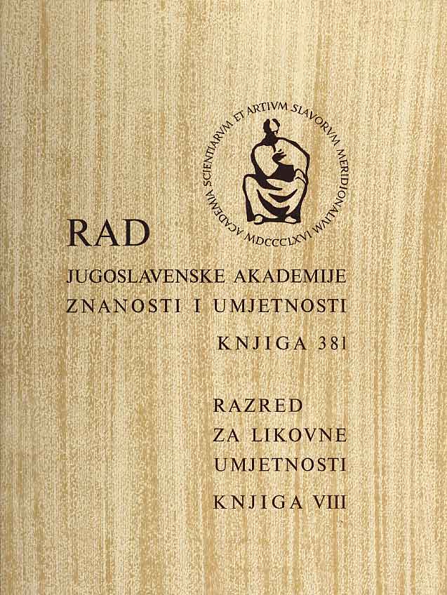 Rad JAZU, knjiga 381