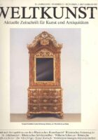 Weltkunst, 49. Jahrgang, September 1981