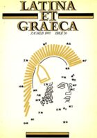 Latina et Graeca, br. 20/1982