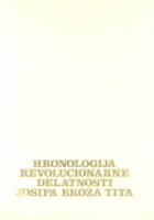 Hronologija revolucionarne delatnosti J. B. Tita