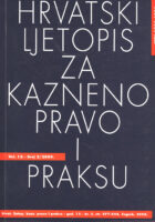 Hrvatski ljetopis za kazneno pravo, br. 2/2005