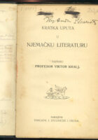 Kratka uputa u njemačku literaturu