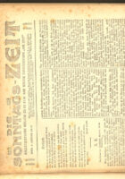 Die Sonntags-Zeit 1917.