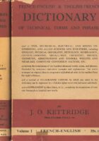 French-English & English-French Dictionary of technical terms and phrases