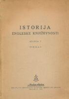 Istorija engleske književnosti, knjiga I sveska I