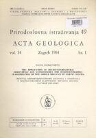 The Application of Microforaminiferal