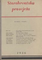 Starohrvatska prosvjeta, serija III. sv. 5/1956