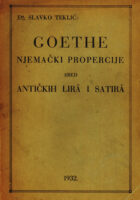 Goethe - Njemački propercije sred antičkih lira i satira