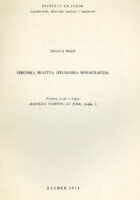 Šibenska molitva (Filološka monografija)