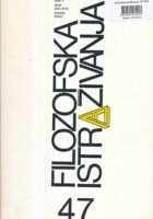Filozofska istraživanja 47/1992