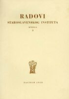 Radovi Staroslavenskog instituta, knjiga 3, 1958