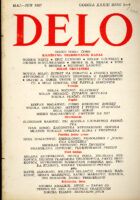 Delo (broj 5-6, god. XXXIII., maj-jun 1987.)