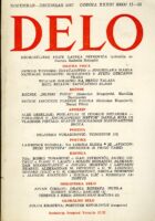 Delo (broj 11-12, god. XXXIII., novembar decembar 1987.)