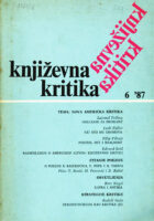 Književna kritika (broj 6, 1987.)