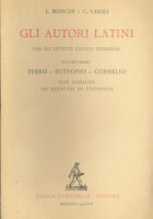 Gli autori latini, vol. 1: Fedro - Eutropio - Cornelio