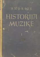 Historija muzike, sv. 1