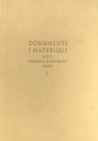 Dokumenti i materijali uoči II. sv. rata 1-2