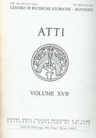 Atti, volume XVII