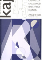 Kaj - časopis za književnost i kulturu, 4-5/2009