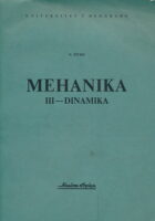 Mehanika III - dinamika