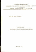 Priručnik za obuku elektroenergetičare