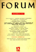 Forum, 12/1969