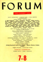 Forum, 7-8/1970