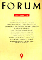 Forum, 9/1970