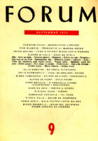 Forum, 9/1974
