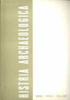 Histria Archaeologica, sv. 1/1970