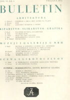 Bulletin JAZU 1/1958