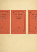 Le Bar des Mots