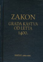 Zakon grada Kastva od letta 1400.
