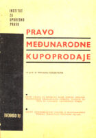 Pravo međunarodne kupoprodaje