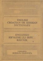 Englesko-hrvatski ili srpski rječnik