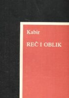Reč i oblik