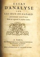 Essay d analyse sur les jeux de hazard - seconde edition