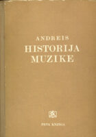 Historija muzike, sv. 1-2