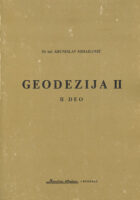 Geodezija II, II. deo