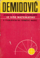 Zadaci i riješeni primjeri iz više matematike
