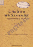 Iz prošlosti Sušačke gimnazije - reprint