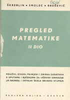 Pregled matematike II.dio