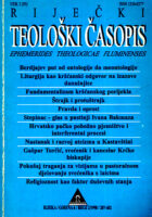 Riječki teološki časopis, br. 2/1998